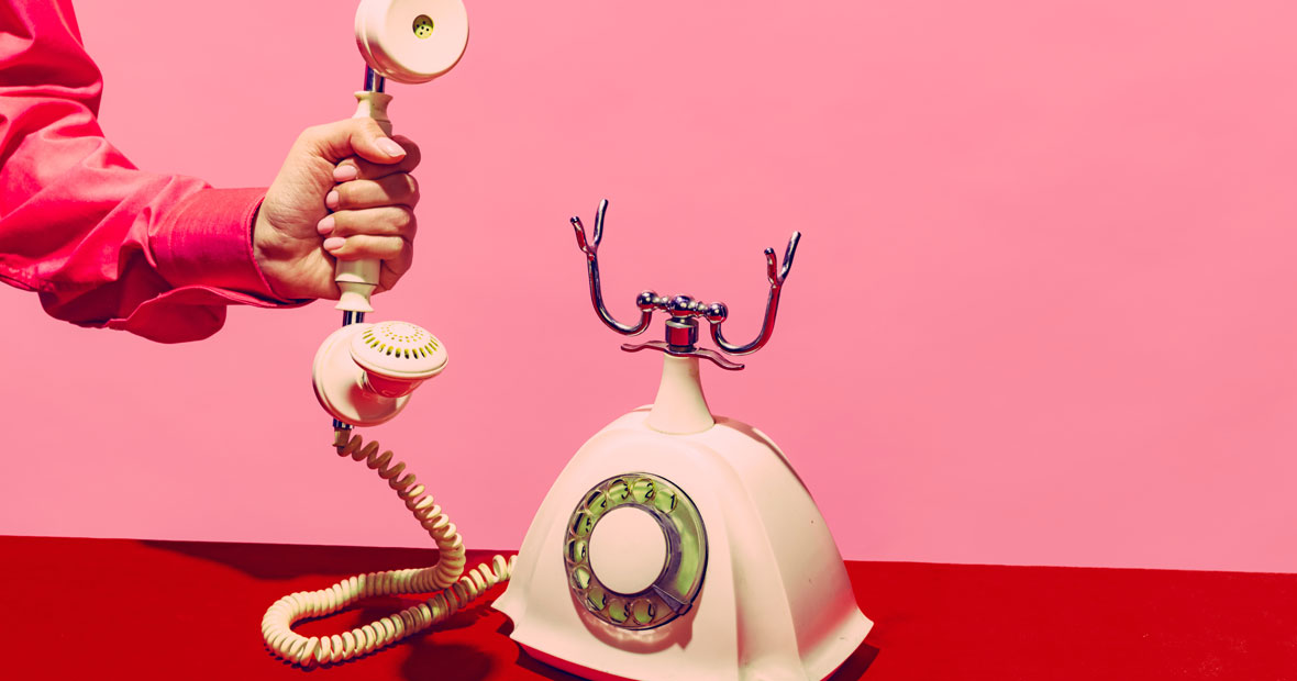 Téléphone rose